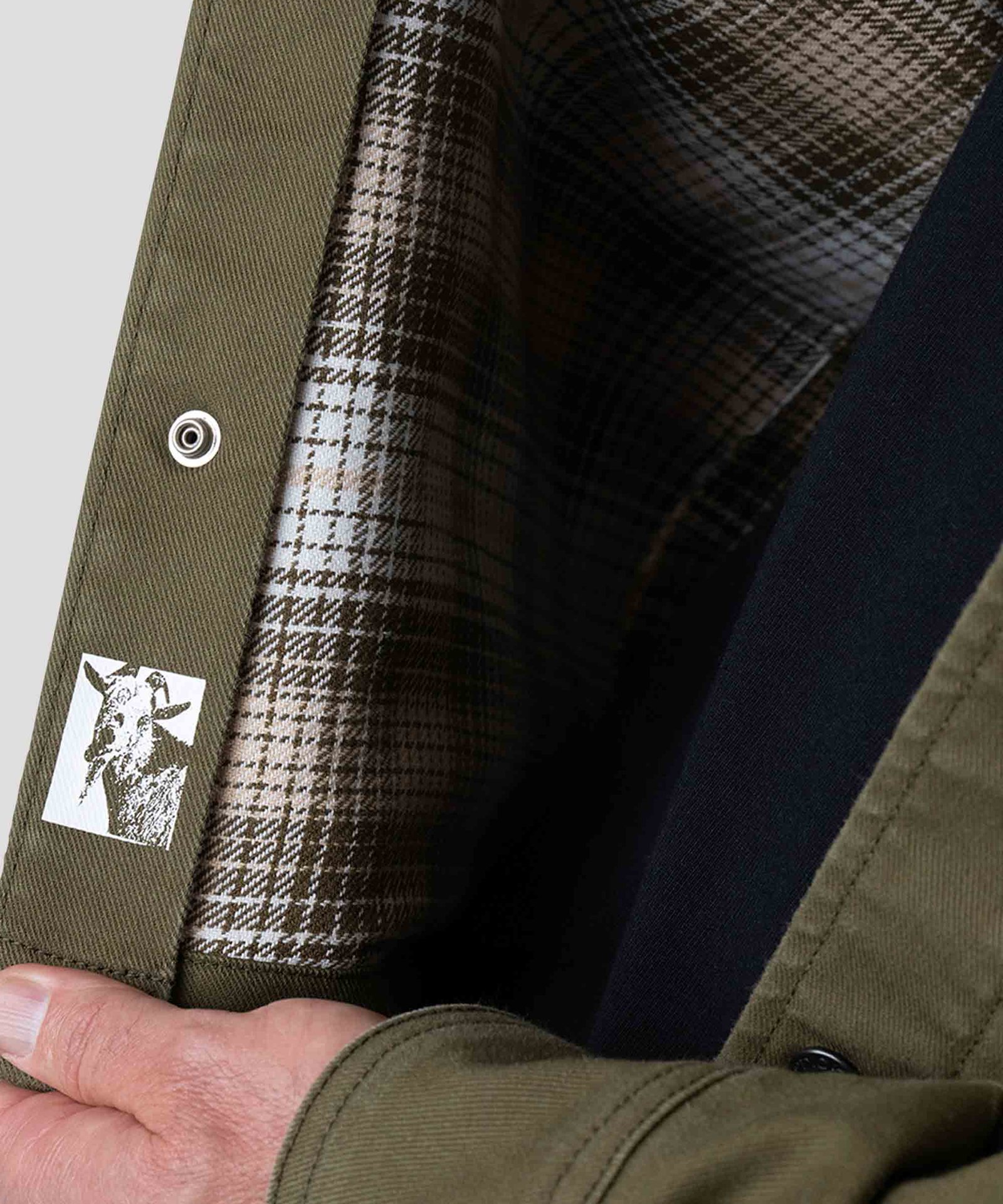 Mike Anderson Flex Duck Shacket