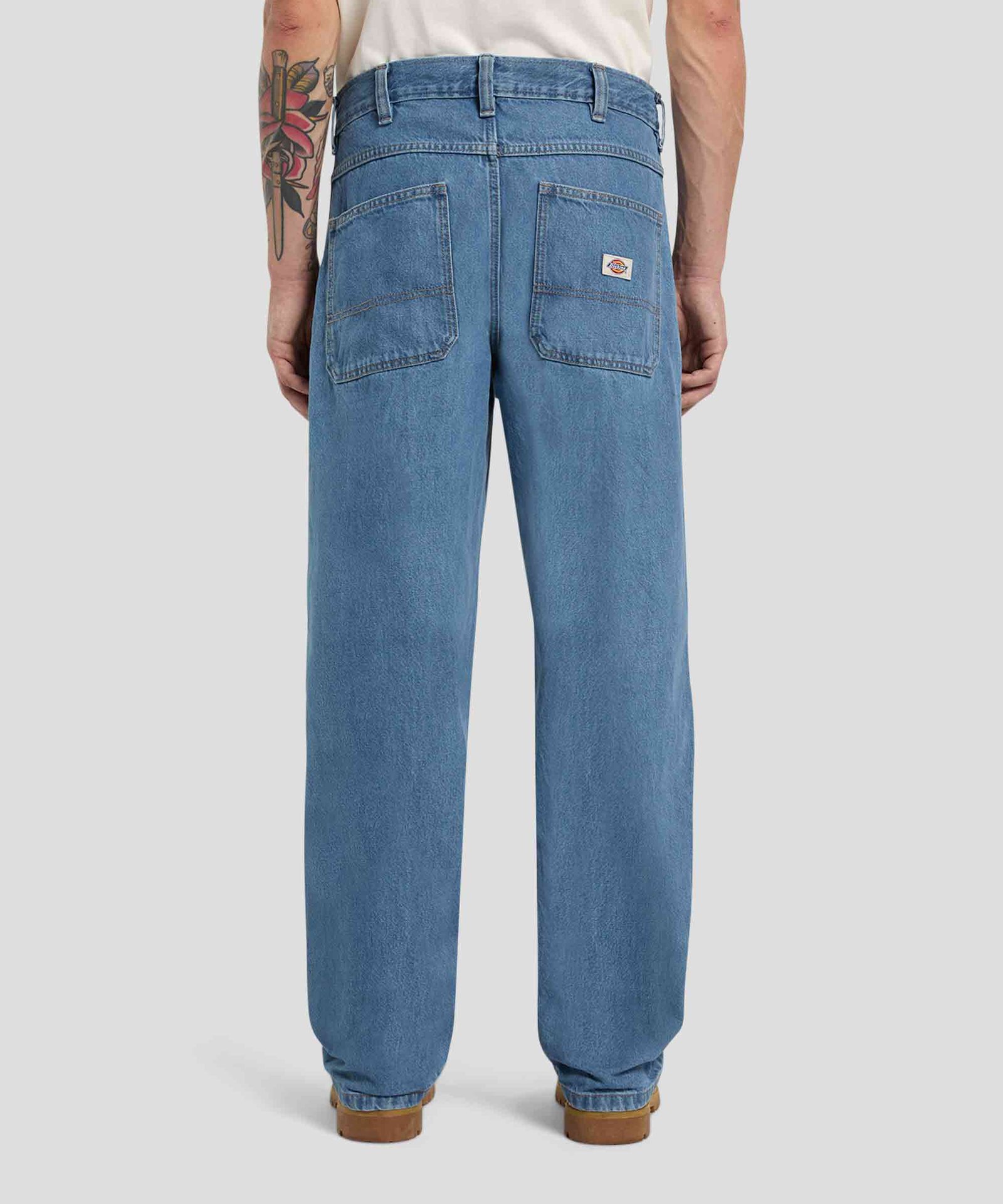 Trucker Double Knee Relaxed Jeans