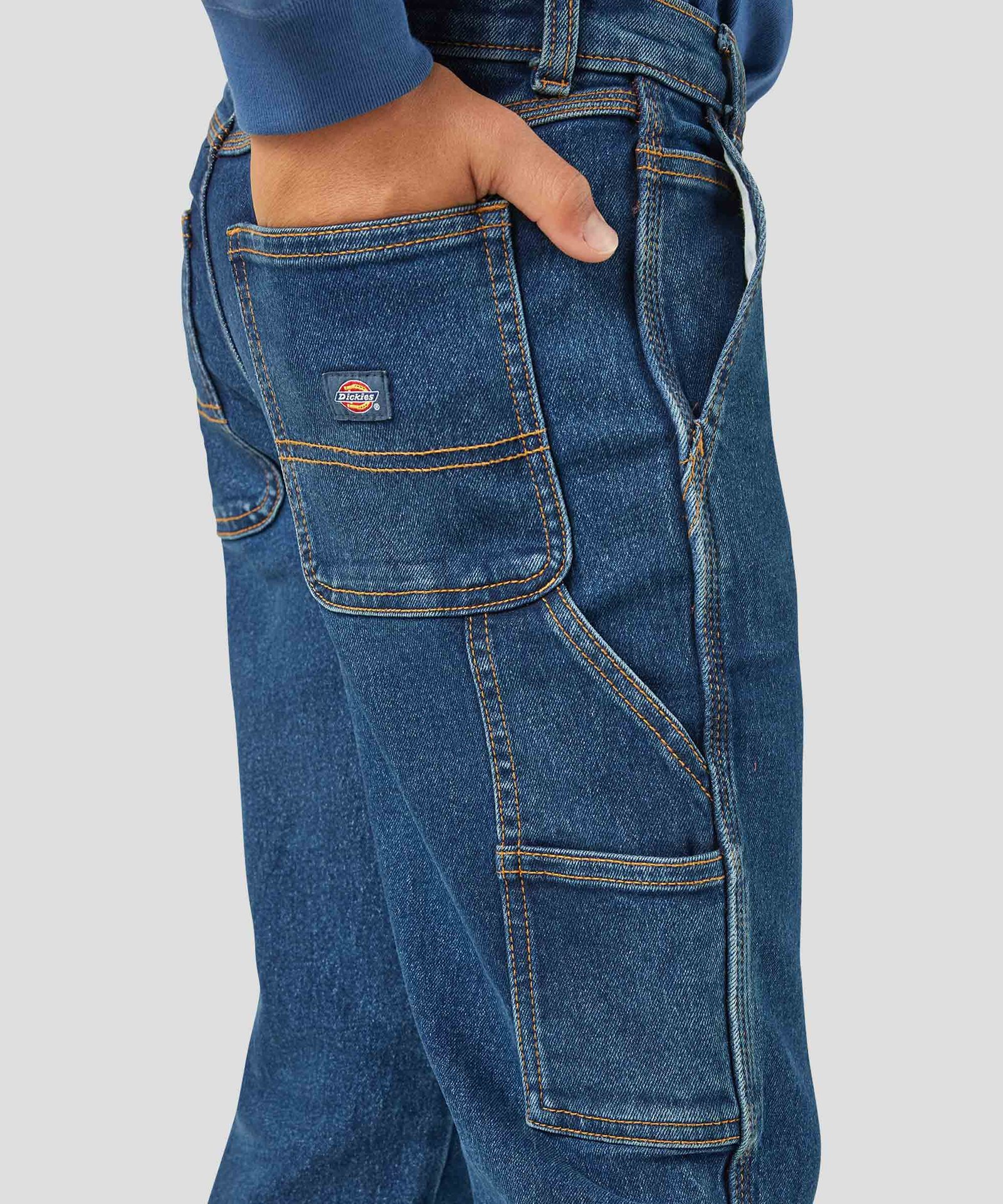 Boys Denim Carpenter Pants