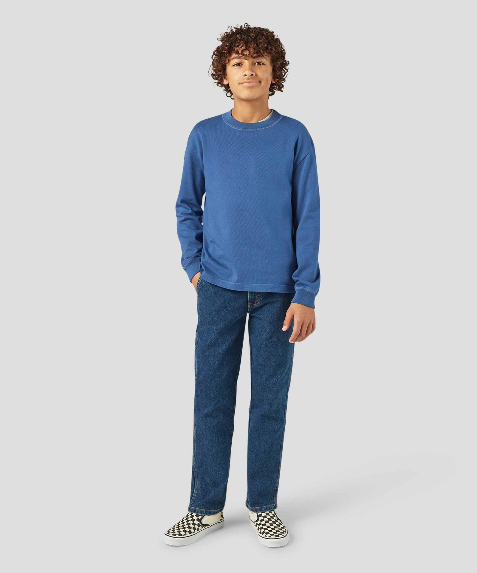 Boys Denim Carpenter Pants