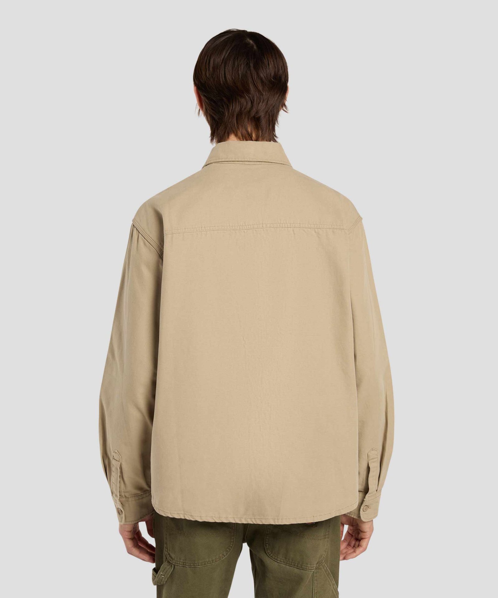 Long Sleeve Canvas  Shirt
