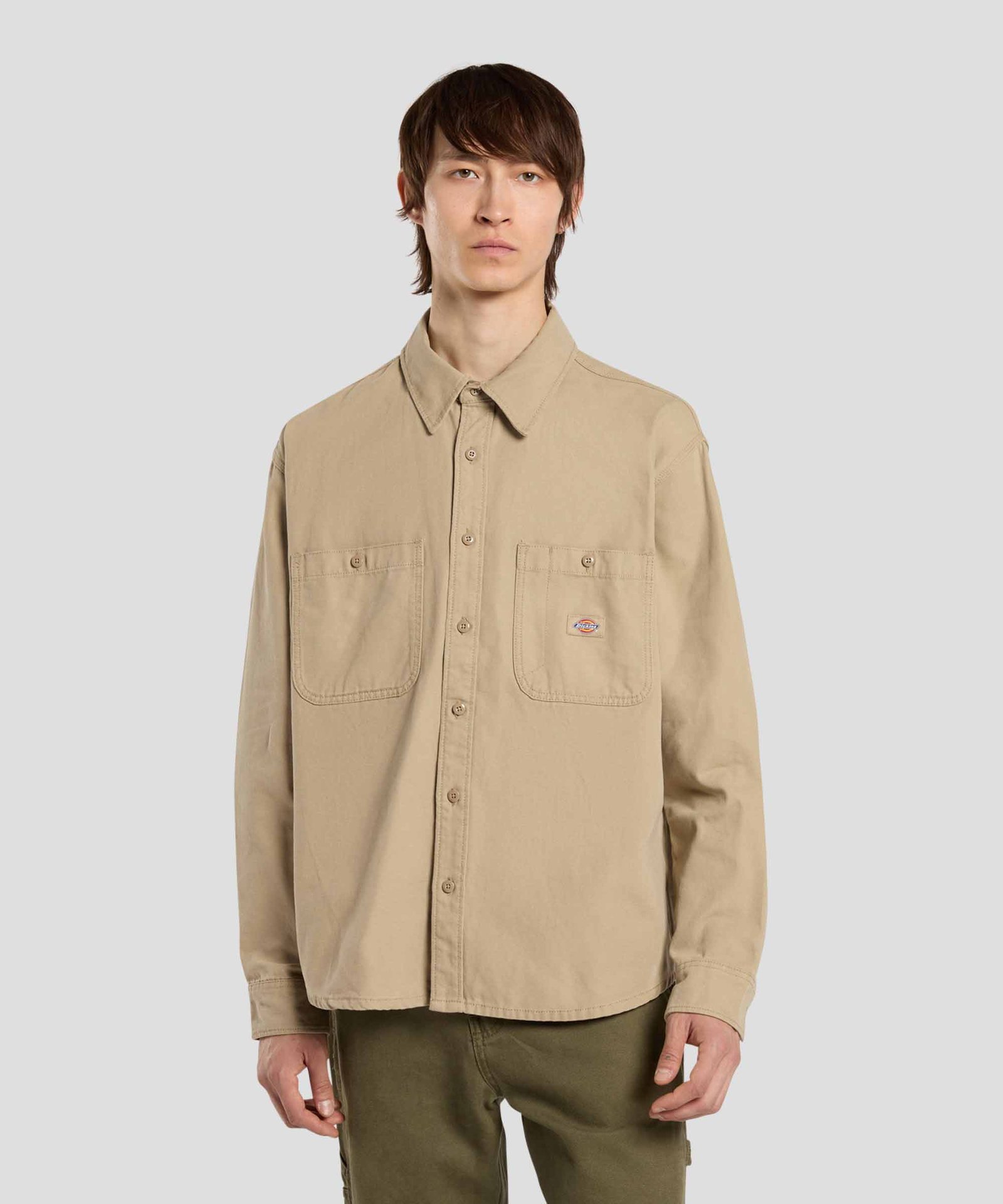 Long Sleeve Canvas  Shirt