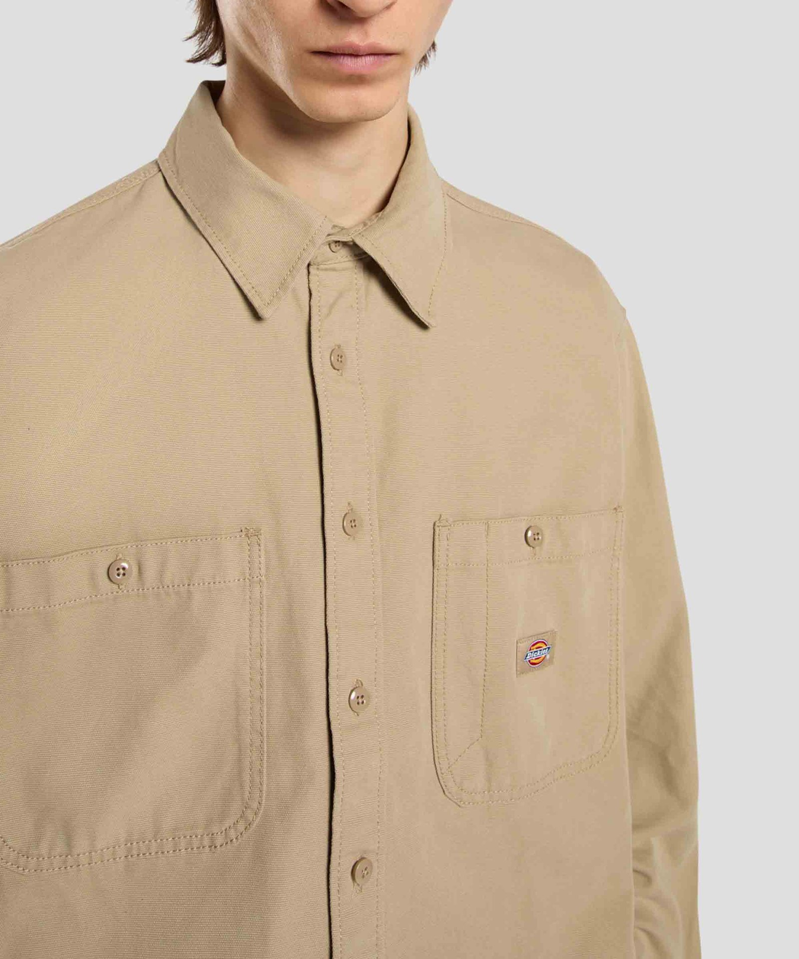 Long Sleeve Canvas  Shirt