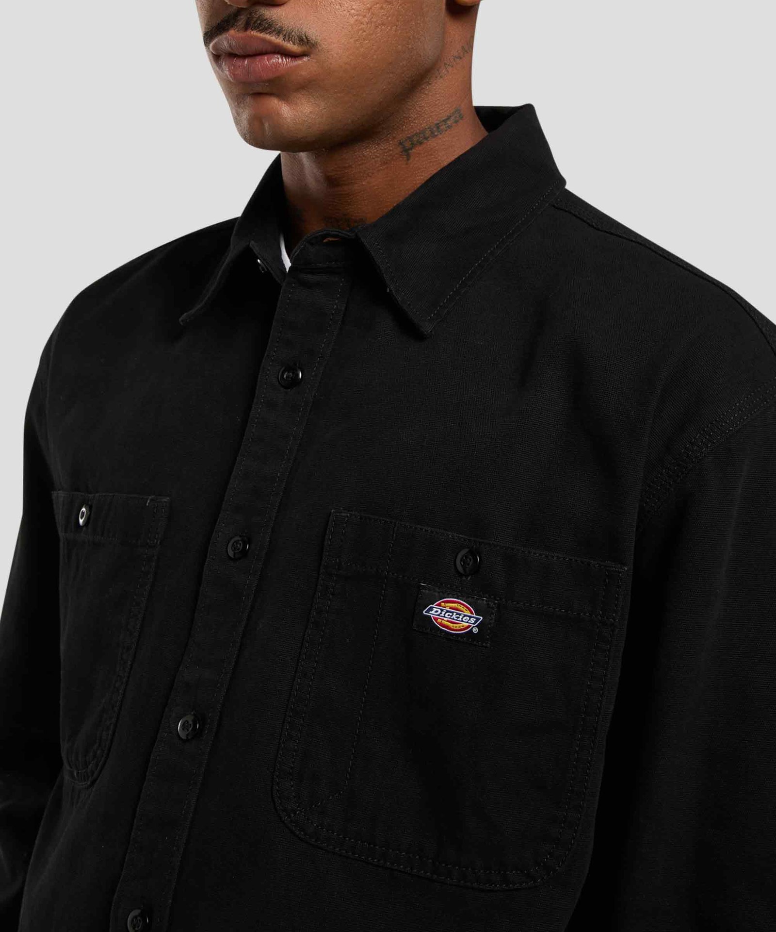 Long Sleeve Canvas Shirt