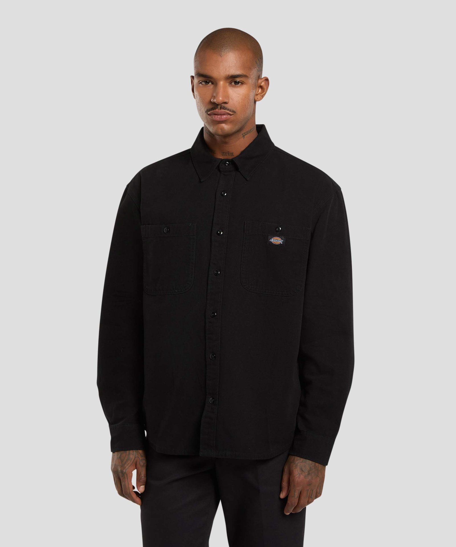 Long Sleeve Canvas  Shirt