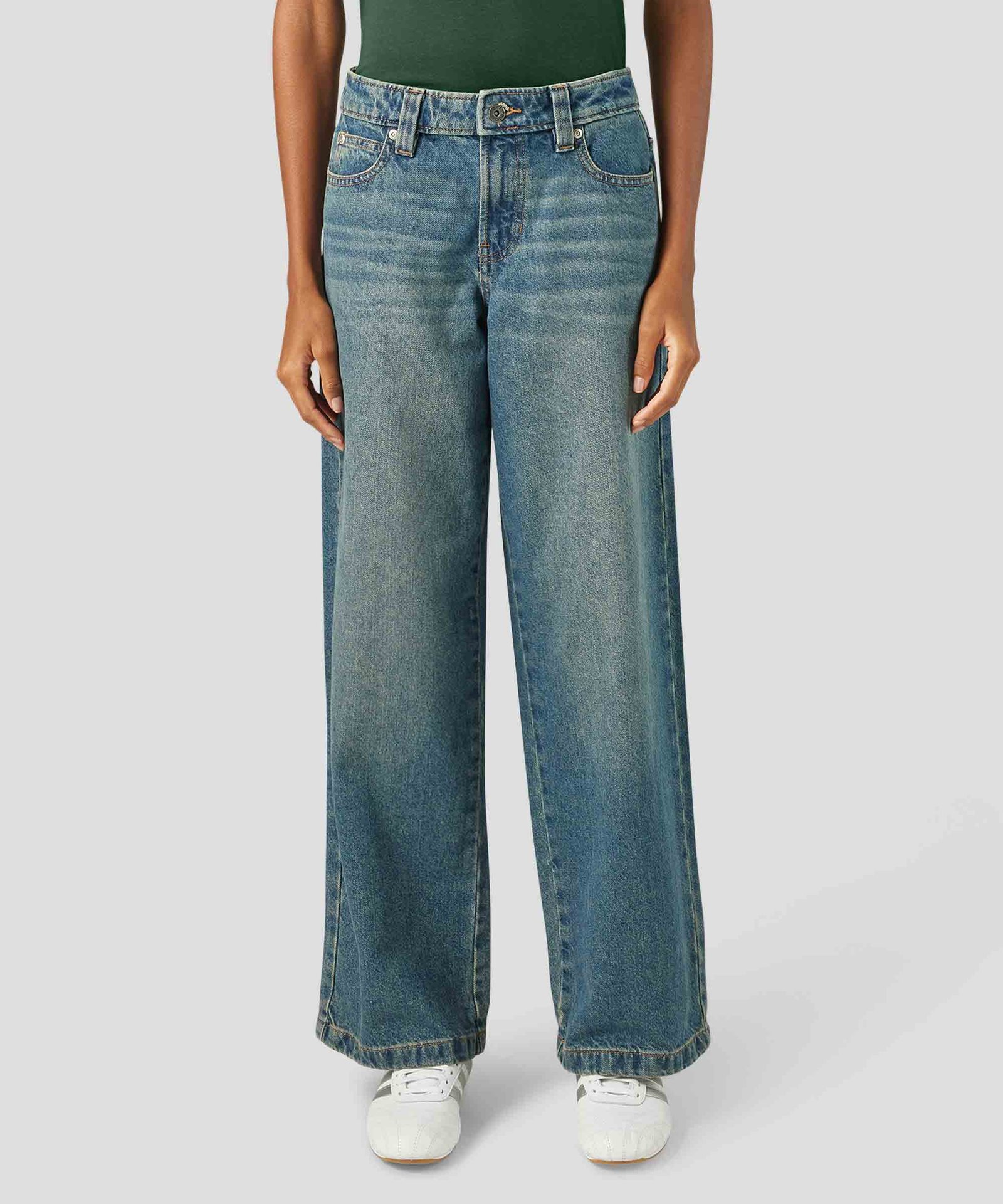 Womens Trucker X-Loose Jeans