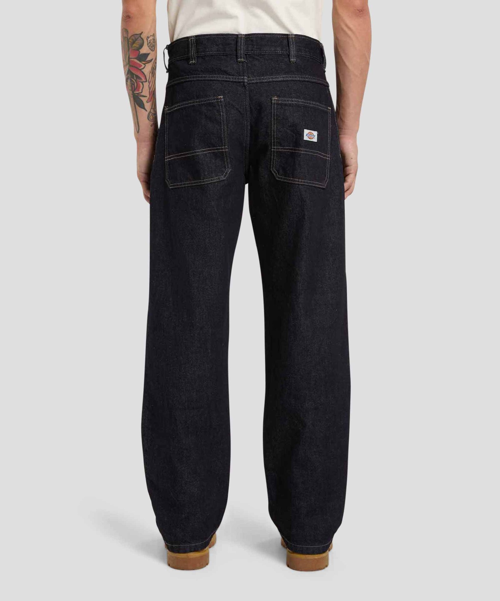 Trucker Double Knee Relaxed Jeans