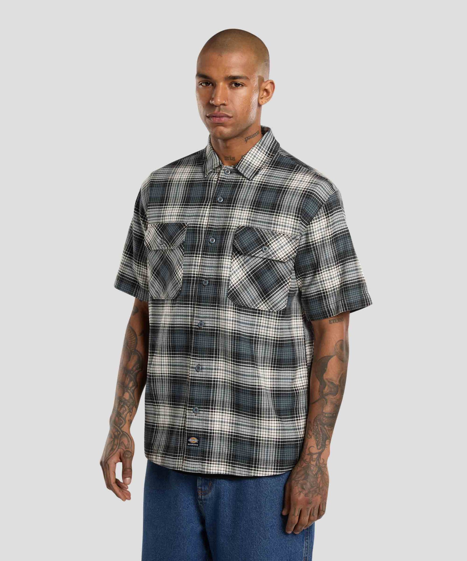 Mike Anderson Check Short Sleeve Shirt