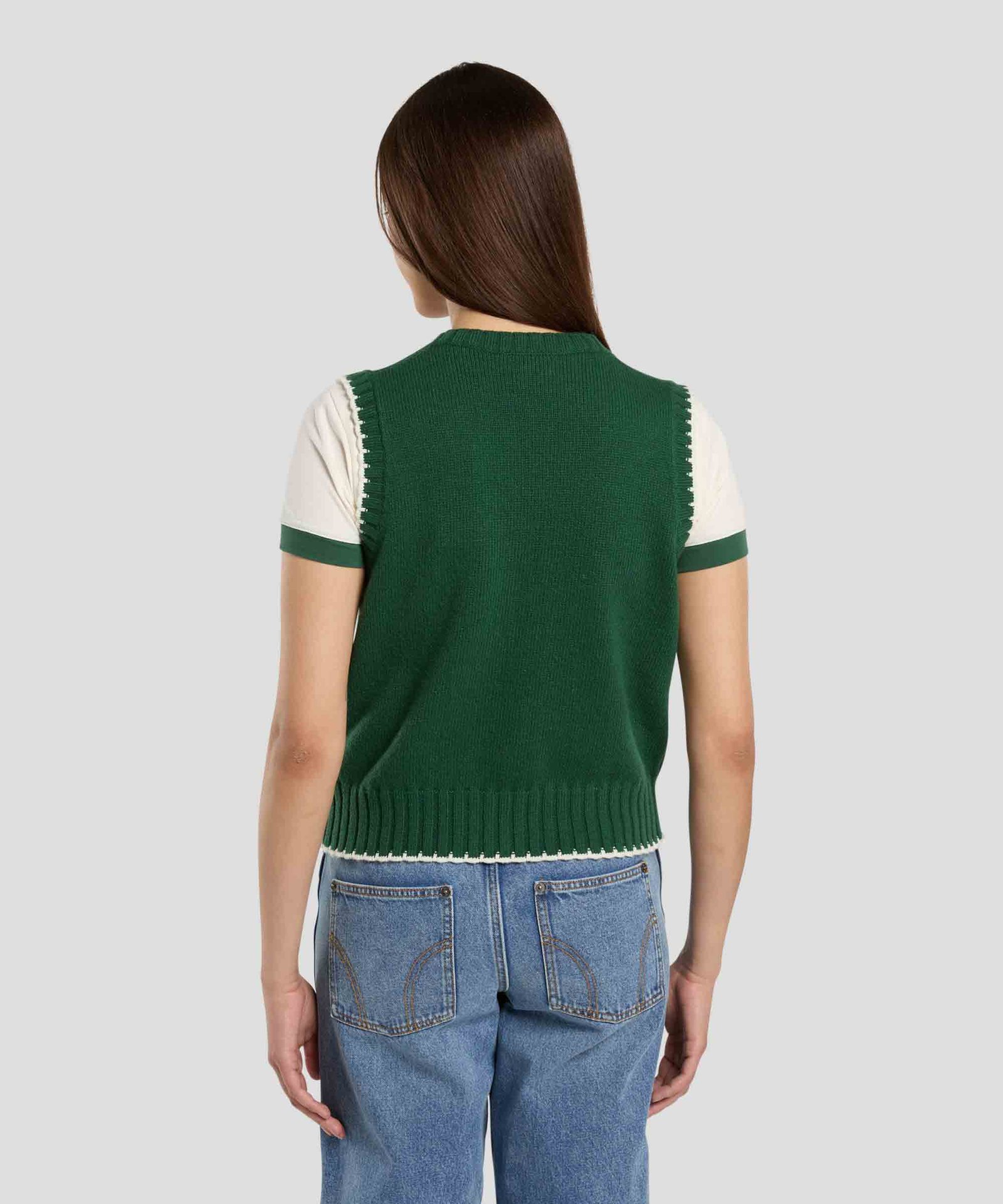 Womens Knitted Vest