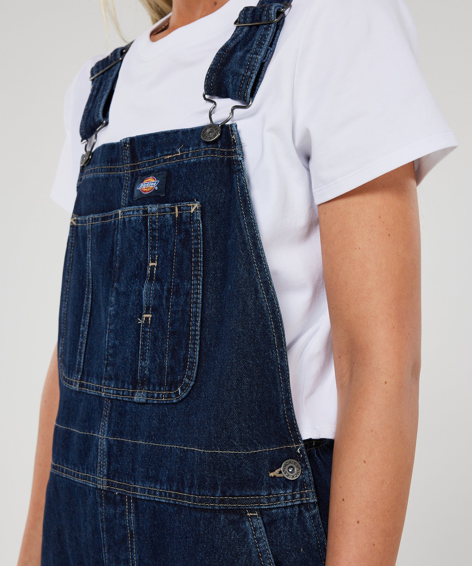Womens Mad Mechanic Loose Bib Overalls