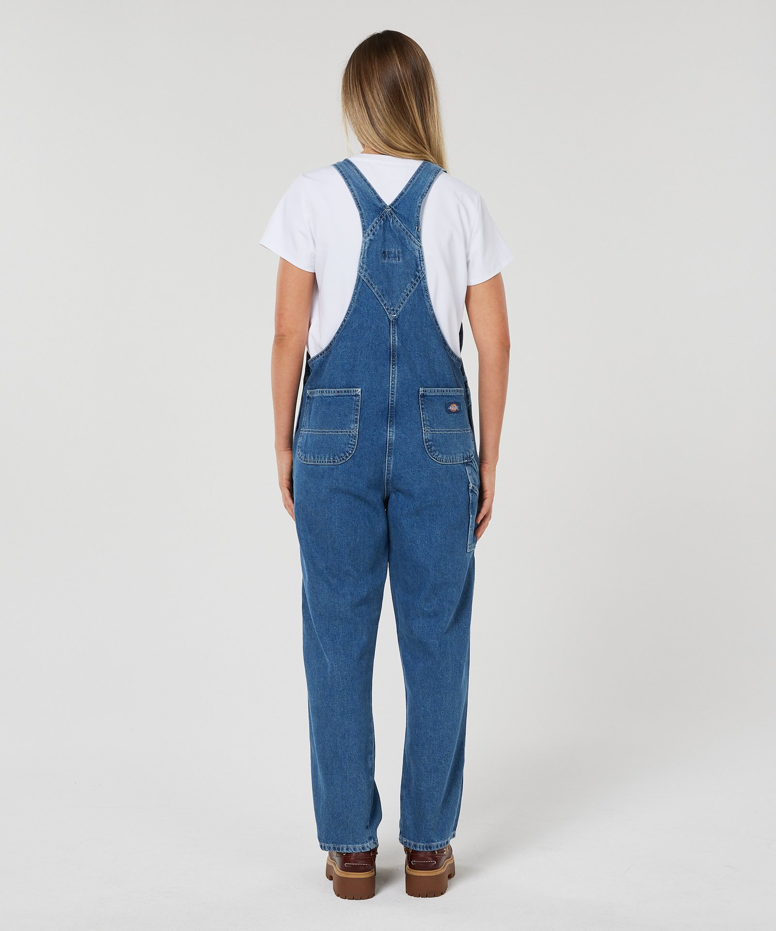 Womens Bib Denim Overalls