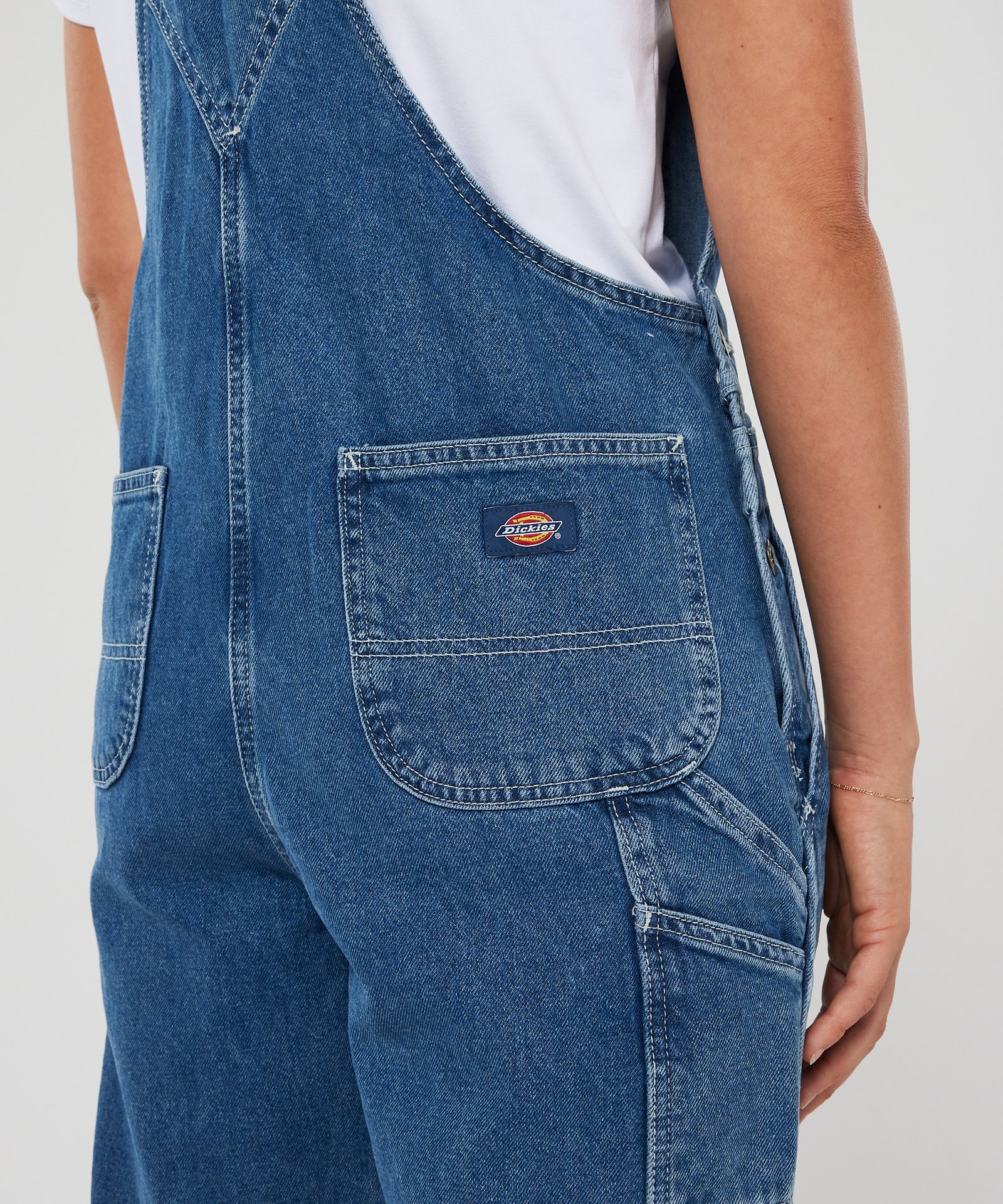 Womens Bib Denim Overalls