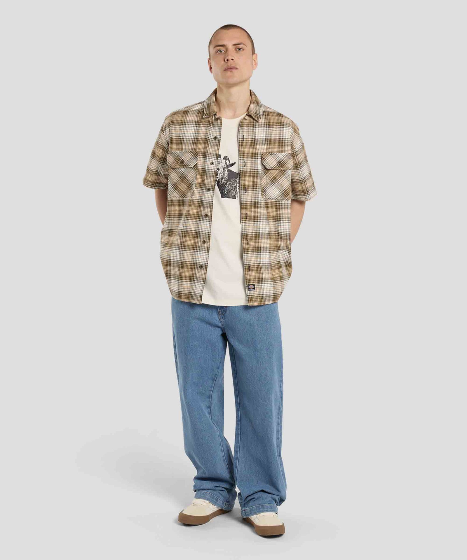 Mike Anderson Check Short Sleeve Shirt