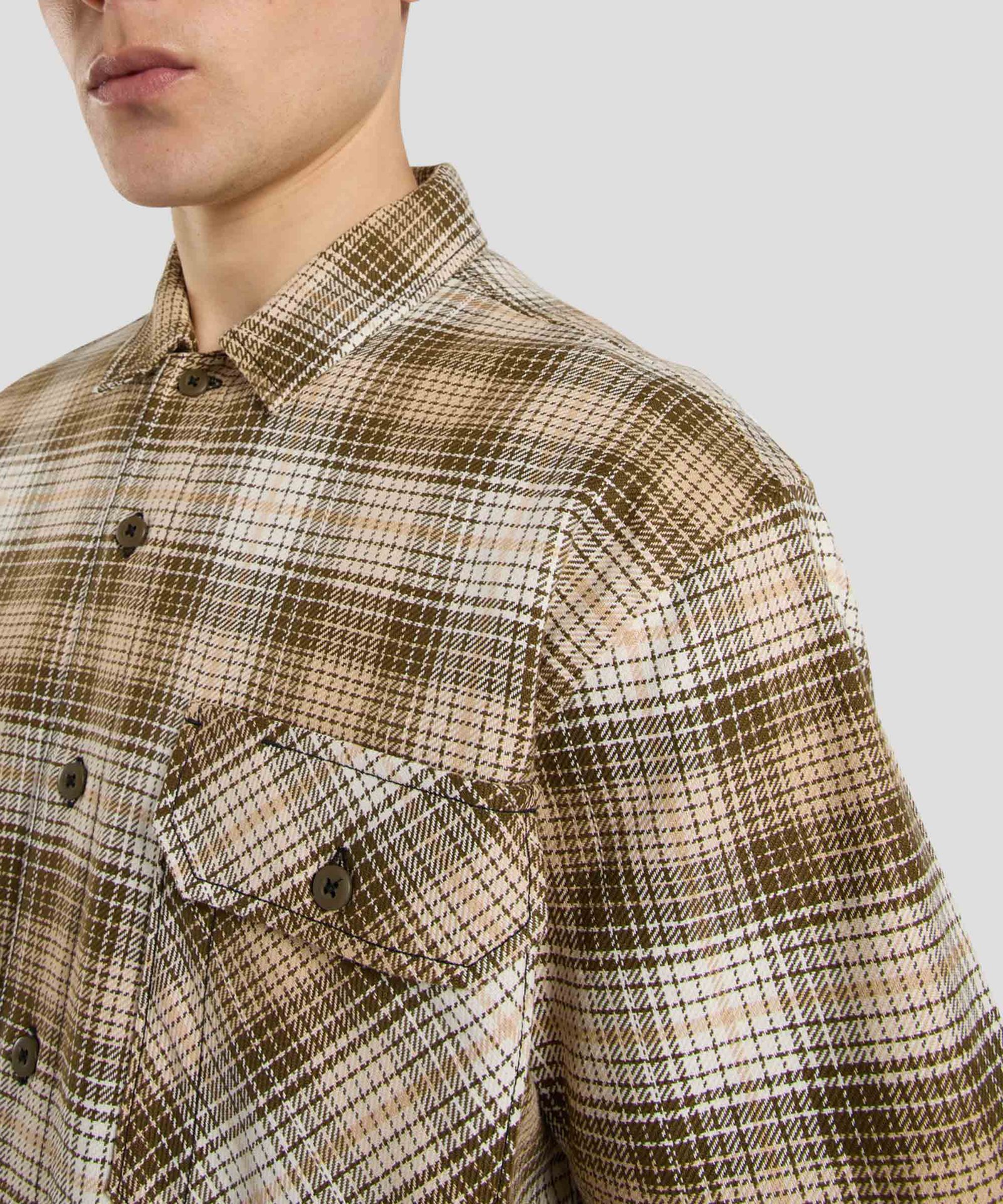 Mike Anderson Check Short Sleeve Shirt