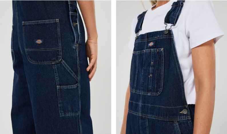 What is denim made of?