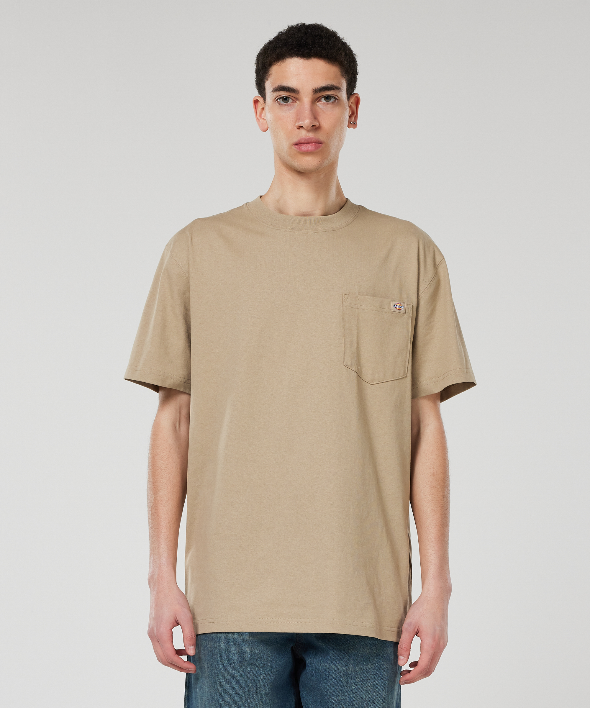 Mens Heavy Jersey Pocket Tee in Desert Sand | Dickies Australia and NZ